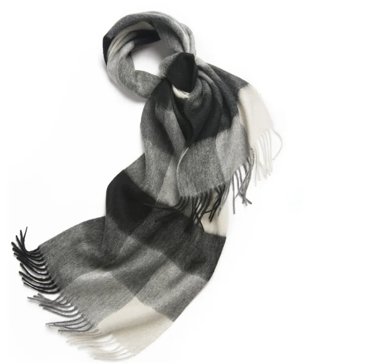UGG Scarves Charcoal & White Buffalo Check