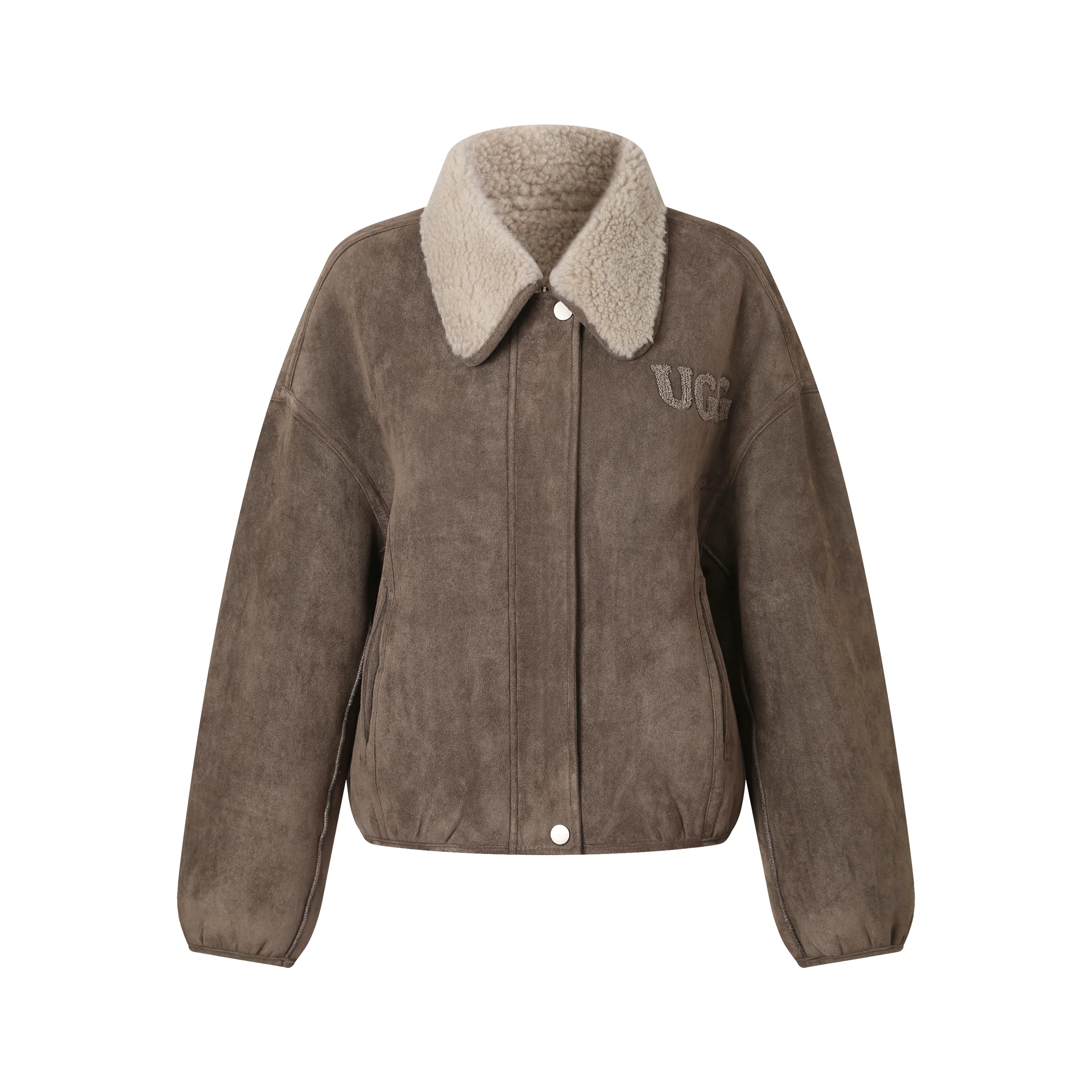Hudson Women's UGG Shearling Jacket product detail 11 image