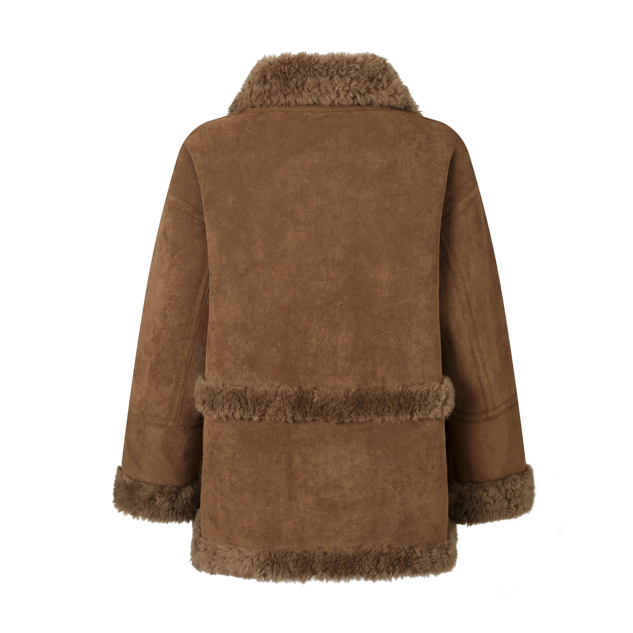 Winter Ridge Women's Reversible UGG Wool Coat product detail 2 image